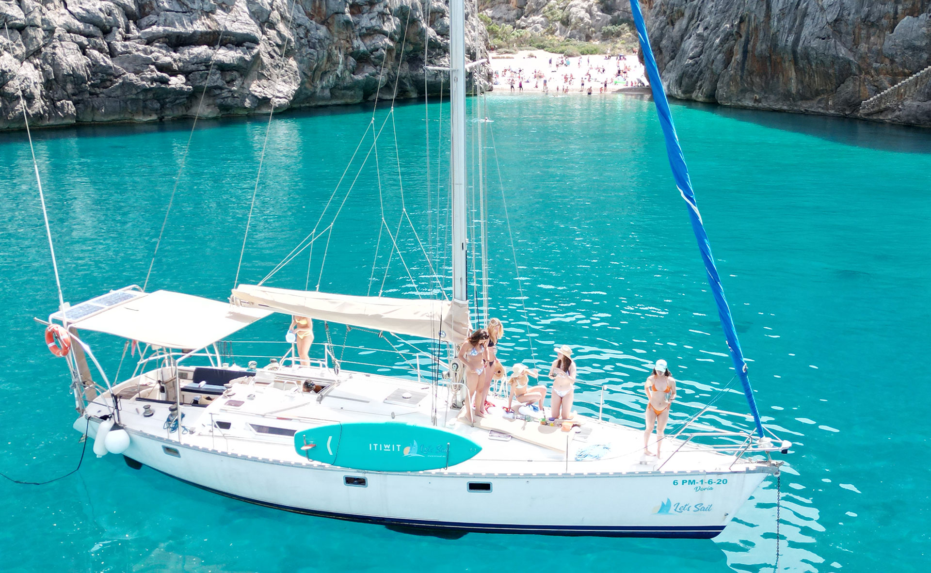 Alquiler de barco en Mallorca por un día: disfruta de un velero privado